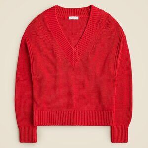 NWT | J.Crew Relaxed V neck | sz M
